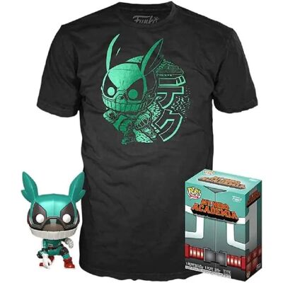Funko Pop & Tee My Hero Academia Deku - XL - Ensemble Collector - Publicité Funko Pop & Tee My Hero Academia Deku - XL - Ensemble Collector - Publicité