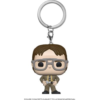 Figurine en vinyle Dwight Schrute - Collection - Publicité Figurine en vinyle Dwight Schrute - Collection - Publicité