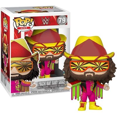 Funko WWE Macho Man Randy Savage Vinyle - Figurine Collectible WWE - Publicité Funko WWE Macho Man Randy Savage Vinyle - Figurine Collectible WWE - Publicité