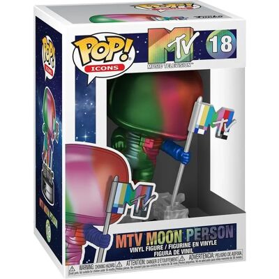 Funko Moon Person Métallisé Arc-en-ciel - Figurine en vinyle - Prix MTV Funko Moon Person Métallisé Arc-en-ciel - Figurine en vinyle - Prix MTV