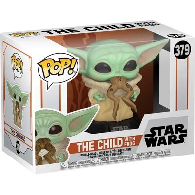 Funko POP! Star Wars: Mandalorian - Dziecko z Żabą - Figura winylowa Funko POP! Star Wars: Mandalorian - Dziecko z Żabą - Figura winylowa