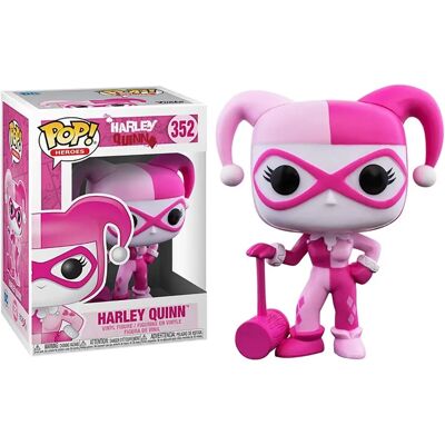 Figurine d'action Harley Quinn de Funko pour la sensibilisation au cancer du sein Figurine d'action Harley Quinn de Funko pour la sensibilisation au cancer du sein