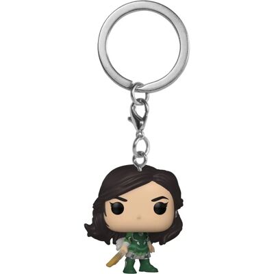 Funko Pop! Sersi Schlüsselanhänger - Marvel Eternals Sammlerstück Funko Pop! Sersi Schlüsselanhänger - Marvel Eternals Sammlerstück