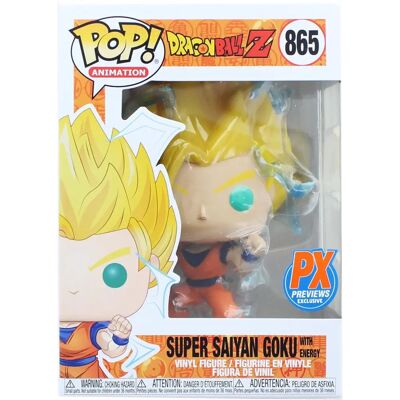 Funko Pop! Animazione: Dragon Ball Z - Super Saiyan Goku con Energia (Edizione Speciale) Funko Pop! Animazione: Dragon Ball Z - Super Saiyan Goku con Energia (Edizione Speciale)