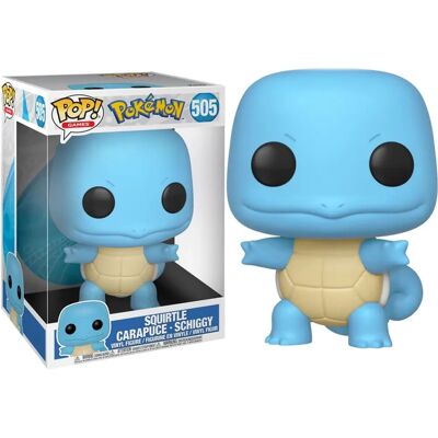 Funko POP! Giochi Pokémon - Squirtle da 10 pollici - Figura in Vinile Esclusiva Funko POP! Giochi Pokémon - Squirtle da 10 pollici - Figura in Vinile Esclusiva
