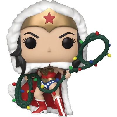 Funko Pop! DC Holiday - Wonder Woman avec Lasso Lumineux - Publicité Funko Pop! DC Holiday - Wonder Woman avec Lasso Lumineux - Publicité