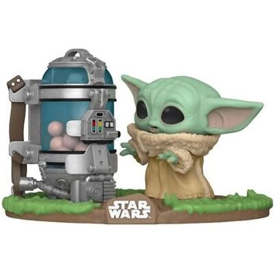 Funko Pop! Deluxe Star Wars: The Mandalorian - Copilul cu Canistră de Ouă Funko Pop! Deluxe Star Wars: The Mandalorian - Copilul cu Canistră de Ouă