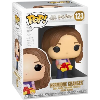 Figurka kolekcjonerska z winylu Harry Potter Hermione Granger - 9cm, Seria Holiday Figurka kolekcjonerska z winylu Harry Potter Hermione Granger - 9cm, Seria Holiday