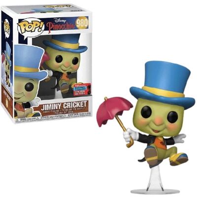Funko Pop! Disney: Pinocchio - Jiminy Cricket z Parasol Vinylowa Figurka - Vinylowa Figurka Funko Pop! Disney: Pinocchio - Jiminy Cricket z Parasol Vinylowa Figurka - Vinylowa Figurka