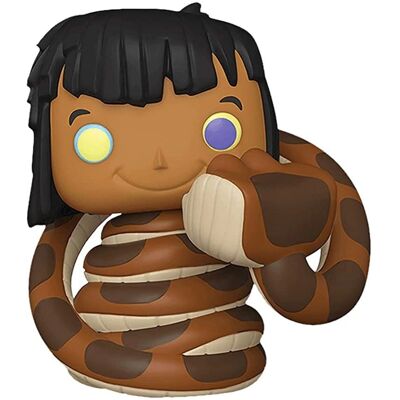 Funko Pop Il Libro della Giungla Mowgli con Kaa - Figura in Vinile Funko Pop Il Libro della Giungla Mowgli con Kaa - Figura in Vinile