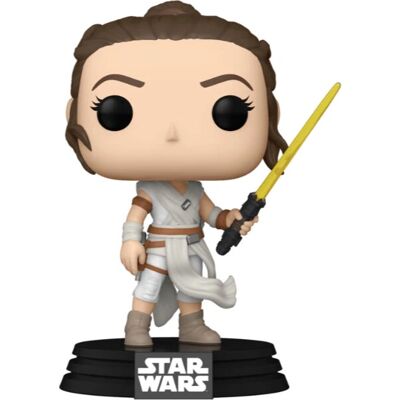Funko Rey Star Wars : L'Ascension de Skywalker - Sabre jaune - Figurine - Publicité Funko Rey Star Wars : L'Ascension de Skywalker - Sabre jaune - Figurine - Publicité
