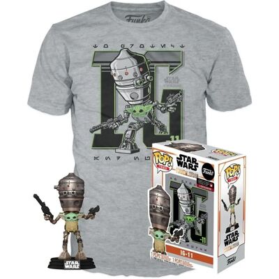 Funko IG-11 Star Wars Set - Sammelfigur & T-Shirt Funko IG-11 Star Wars Set - Sammelfigur & T-Shirt