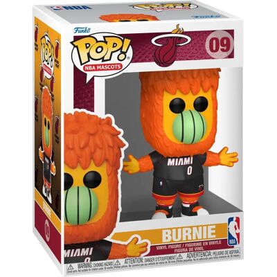 Funko Miami Heat Burnie Maskottchen Vinylfigur - 9cm - FK52169 Funko Miami Heat Burnie Maskottchen Vinylfigur - 9cm - FK52169