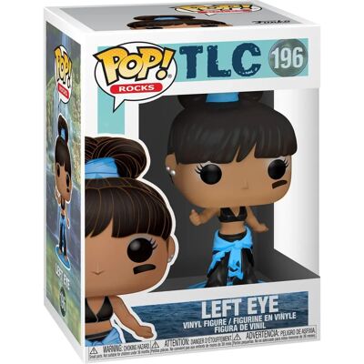 Funko POP! Rocks: TLC - Left Eye - Chase - Figurine de collection 3,75 pouces Funko POP! Rocks: TLC - Left Eye - Chase - Figurine de collection 3,75 pouces