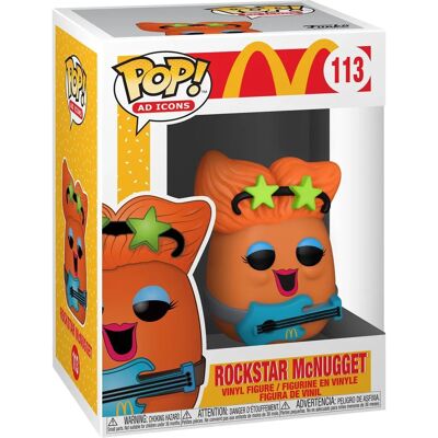 Funko Pop! Ikony Reklamowe: McDonald's - Rockstar McNugget Funko Pop! Ikony Reklamowe: McDonald's - Rockstar McNugget
