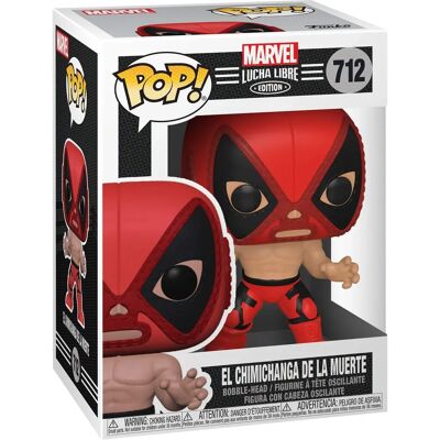 Funko Pop! Marvel Luchadores - Deadpool El Chimichanga de la Muerte Funko Pop! Marvel Luchadores - Deadpool El Chimichanga de la Muerte