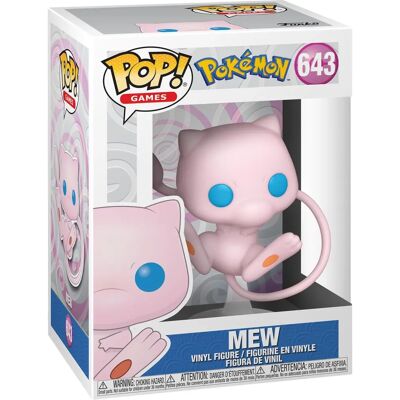 Figurka winylowa Funko Pop Pokémon Mew - Wielekolorowa - Gry wideo Figurka winylowa Funko Pop Pokémon Mew - Wielekolorowa - Gry wideo