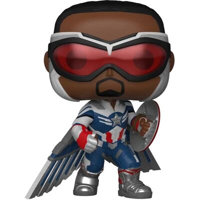 Funko Captain America Sam Wilson - Figura akcji, Marvel seria Funko Captain America Sam Wilson - Figura akcji, Marvel seria