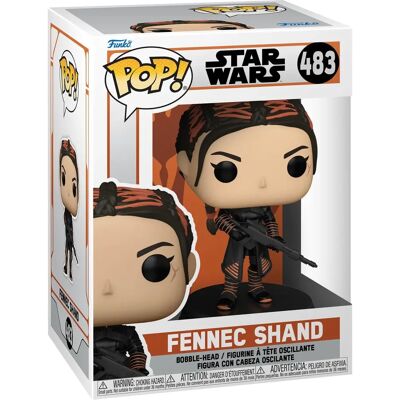 Funko Pop! Star Wars: O Mandaloriano - Fennec Shand 483 Funko Pop! Star Wars: O Mandaloriano - Fennec Shand 483