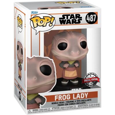 Funko Pop! Star Wars: The Mandalorian - Frog Lady (Edizione Speciale) Funko Pop! Star Wars: The Mandalorian - Frog Lady (Edizione Speciale)