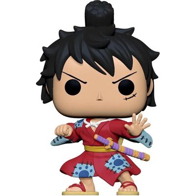 Figura de vinilo Funko Luffy Kimono Metálico - Colección Anime Figura de vinilo Funko Luffy Kimono Metálico - Colección Anime