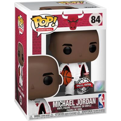 Funko Pop! Basketball: Chicago Bulls - Michael Jordan (Bulls Weiße Aufwärmjacke) Funko Pop! Basketball: Chicago Bulls - Michael Jordan (Bulls Weiße Aufwärmjacke)