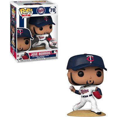 Funko Pop! Twins Jose Berrios Domowy Strój Vinylowa Figurka - 10 CM Funko Pop! Twins Jose Berrios Domowy Strój Vinylowa Figurka - 10 CM