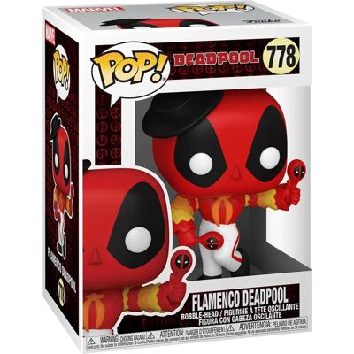 Funko Pop! Marvel Deadpool 30th Anniversary - Deadpool - Flamenco Deadpool n°778 Funko Pop! Marvel Deadpool 30th Anniversary - Deadpool - Flamenco Deadpool n°778