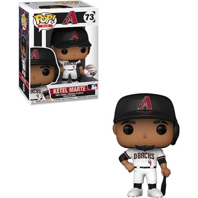 Funko Pop! MLB: Diamondbacks- Ketel Marte Domowy Strój Vinylowa Figurka - 10 CM Funko Pop! MLB: Diamondbacks- Ketel Marte Domowy Strój Vinylowa Figurka - 10 CM