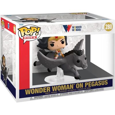 Funko Pop Wonder Woman 80. Pegasus Vinyl Figur - POP! Rides Funko Pop Wonder Woman 80. Pegasus Vinyl Figur - POP! Rides