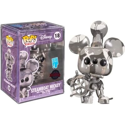 Funko Pop Mickey Mouse Steamboat Willie - Figurine en Vinyle Funko Pop Mickey Mouse Steamboat Willie - Figurine en Vinyle