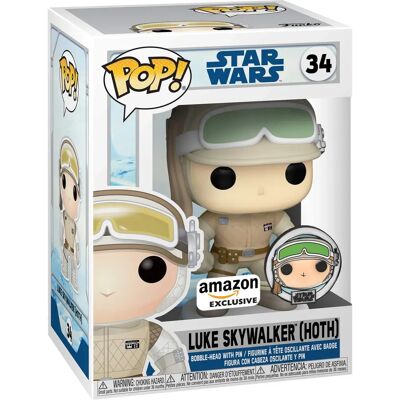 Funko Luke Skywalker Hoth Pop! Vinyl z Pinem - Star Wars Funko Luke Skywalker Hoth Pop! Vinyl z Pinem - Star Wars