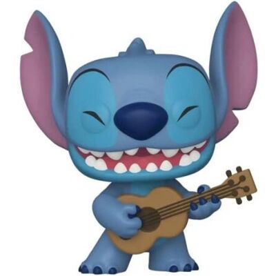 Funko Pop! Disney: Lilo e Stitch - Stitch con ukulele n°1044 Funko Pop! Disney: Lilo e Stitch - Stitch con ukulele n°1044