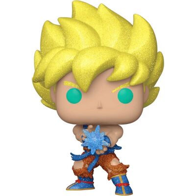 Funko Pop! Goku Dragon Ball Z Glitter Diamante Esclusivo USA - Figura da collezione Funko Pop! Goku Dragon Ball Z Glitter Diamante Esclusivo USA - Figura da collezione