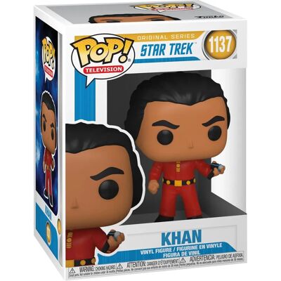 Funko Khan Star Trek Seria Oryginalna Vinylowa Figurka - 9cm Funko Khan Star Trek Seria Oryginalna Vinylowa Figurka - 9cm
