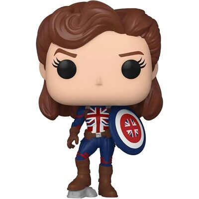 Figura de vinilo Funko Captain Carter - ¿Qué pasaría si...? Marvel 9cm Figura de vinilo Funko Captain Carter - ¿Qué pasaría si...? Marvel 9cm