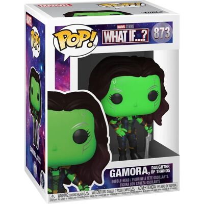 Funko Pop! Marvel: ¿Qué Pasaría Si – Gamora - Estudios ¿Qué pasaría si...? - Gamora Hija de Thanos Funko Pop! Marvel: ¿Qué Pasaría Si – Gamora - Estudios ¿Qué pasaría si...? - Gamora Hija de Thanos
