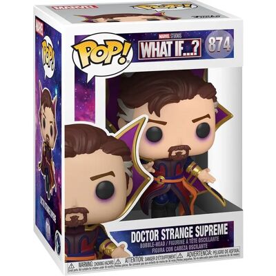 Funko Pop! Marvel - E se...? Doctor Strange Supreme Figura de Vinil - 9cm Funko Pop! Marvel - E se...? Doctor Strange Supreme Figura de Vinil - 9cm