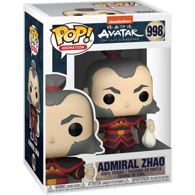 Funko Pop! Animation: Avatar Le Dernier Maître de l'Air - Amiral Zhao 998 (56023) - Publicité Funko Pop! Animation: Avatar Le Dernier Maître de l'Air - Amiral Zhao 998 (56023) - Publicité
