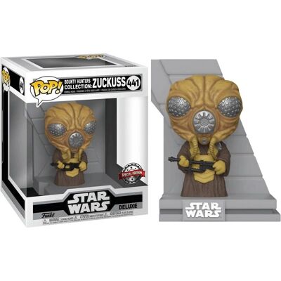 Funko Pop! Star Wars Deluxe Kopfgeldjäger Sammlung - Zuckuss Funko Pop! Star Wars Deluxe Kopfgeldjäger Sammlung - Zuckuss
