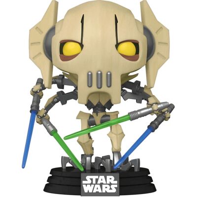 Funko Pop! 56139 Figura Colecionável Metálica Star Wars General Grievous - Figura colecionável Funko Pop! 56139 Figura Colecionável Metálica Star Wars General Grievous - Figura colecionável