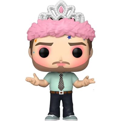 Funko Pop! Parks & Rec Andy Figura em Vinil Rainbow Sparkle - 9cm Funko Pop! Parks & Rec Andy Figura em Vinil Rainbow Sparkle - 9cm