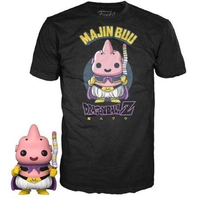 Funko Majin Buu Figura Grande & Maglietta - Set di Action Figure e T-Shirt Funko Majin Buu Figura Grande & Maglietta - Set di Action Figure e T-Shirt