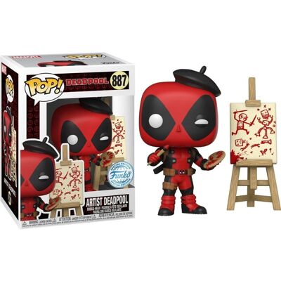 Figurki Funko Pop! Marvel Deadpool 30. rocznica - Artysta Deadpool Figurki Funko Pop! Marvel Deadpool 30. rocznica - Artysta Deadpool