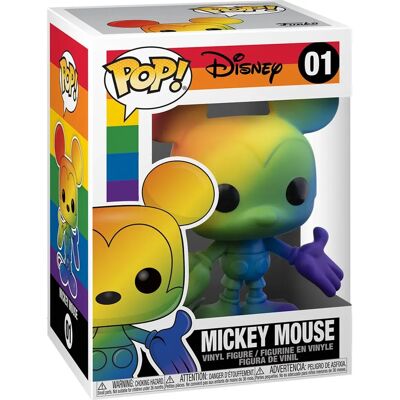 Figurka w Vinylu Funko Mickey Rainbow Pride - Wsparcie LGBTQ+ Figurka w Vinylu Funko Mickey Rainbow Pride - Wsparcie LGBTQ+