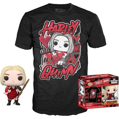 Funko Harley Quinn Actionfigur & T-Shirt-Set - Sammlerstück Funko Harley Quinn Actionfigur & T-Shirt-Set - Sammlerstück