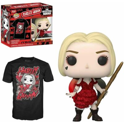 Funko Harley Quinn XL figura e T-shirt - set Funko Harley Quinn XL figura e T-shirt - set