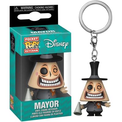 Funko Disney Nightmare Before Christmas Maire Porte-clé Pocket Pop - Publicité Funko Disney Nightmare Before Christmas Maire Porte-clé Pocket Pop - Publicité