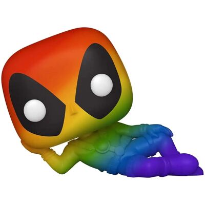 Figurine Funko Deadpool Fierté Arc-en-ciel - Marvel Collection - Publicité Figurine Funko Deadpool Fierté Arc-en-ciel - Marvel Collection - Publicité
