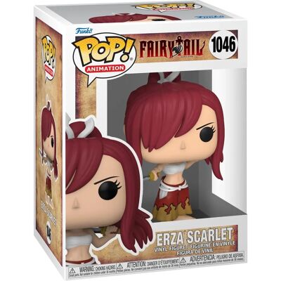 Funko Pop Erza Scarlet Figurine en Vinyle - Jouet de Collection - Marchandise Officielle - Publicité Funko Pop Erza Scarlet Figurine en Vinyle - Jouet de Collection - Marchandise Officielle - Publicité